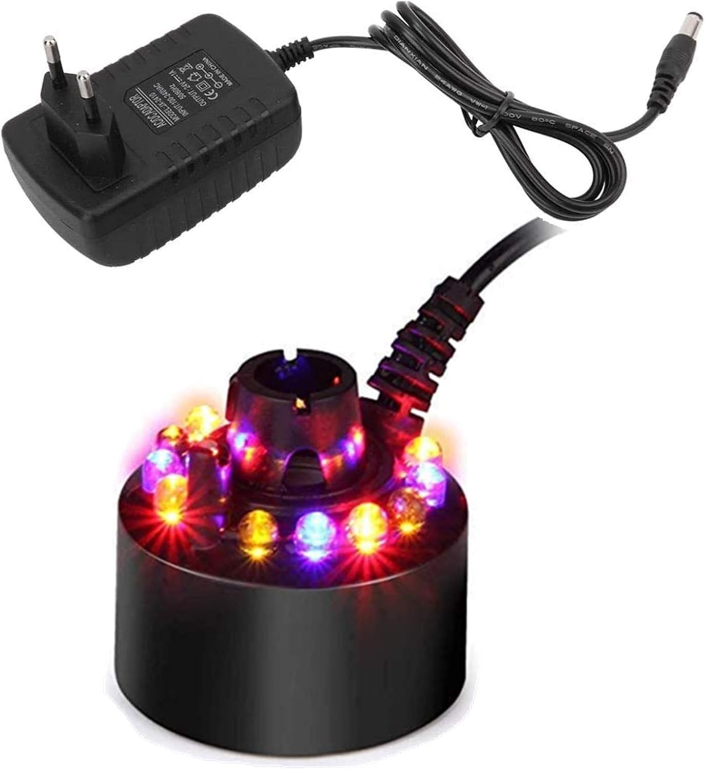 Nebelmacher, 12 LED Nebler für Innenbrunnen, Luftbefeuchter, Nebelmaschinen | Brehn
