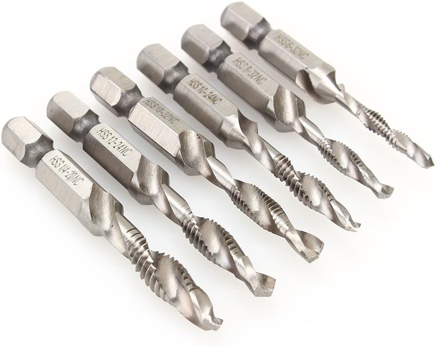 Schraubendreher, 6,35 mm (1/4") Schraubenteiler, 6 Stück Schlüssel | Brehn