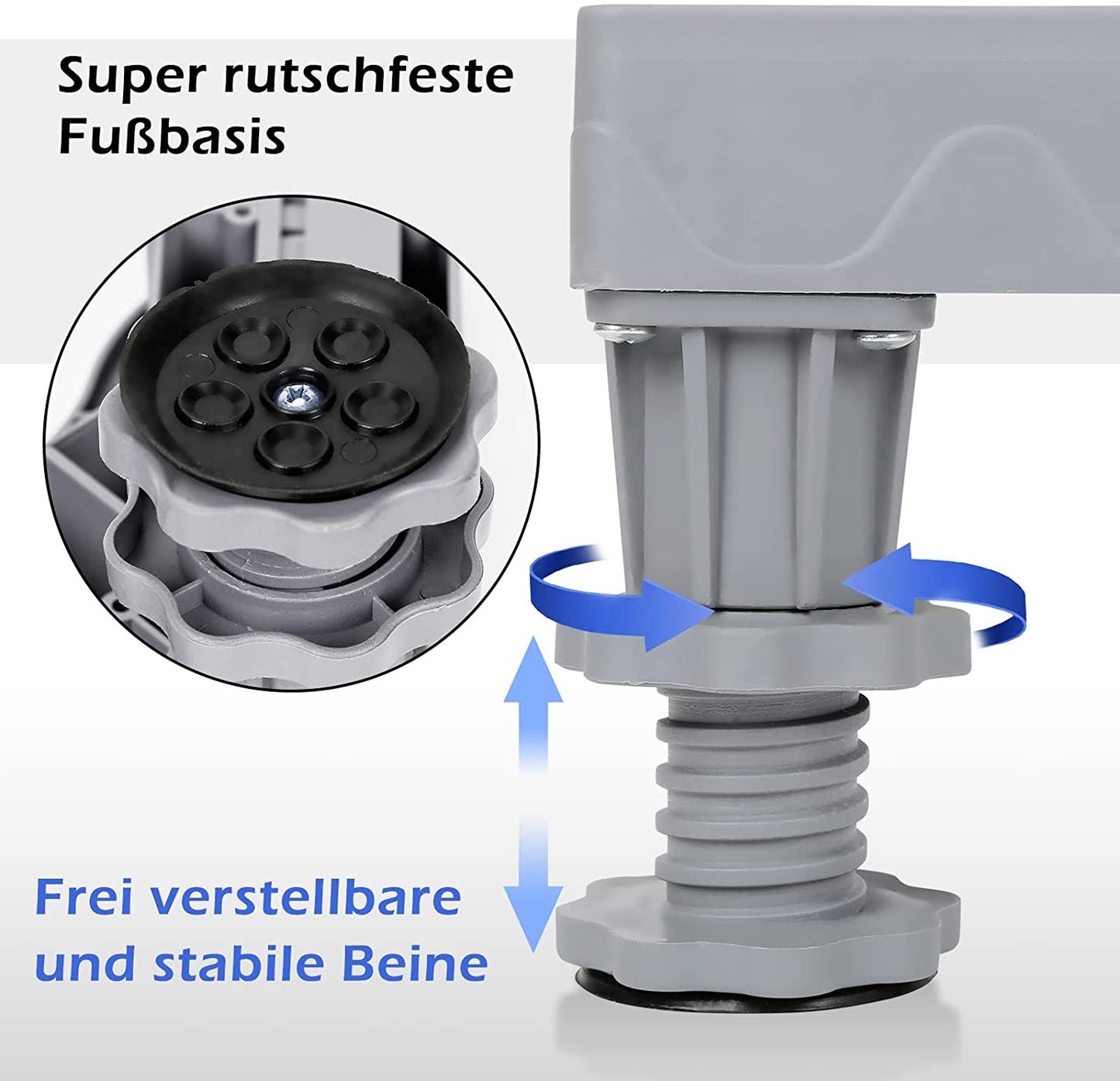 Waschmaschinen Untergestell Sockel Verstellbar | Brehn
