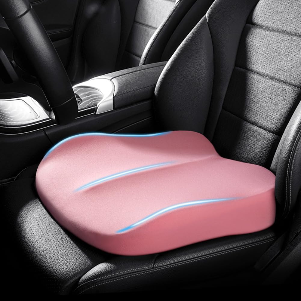 Autositzkissen RaiseSit – Ergonomisches Sitzerhöhungskissen mit Memory-Schaum