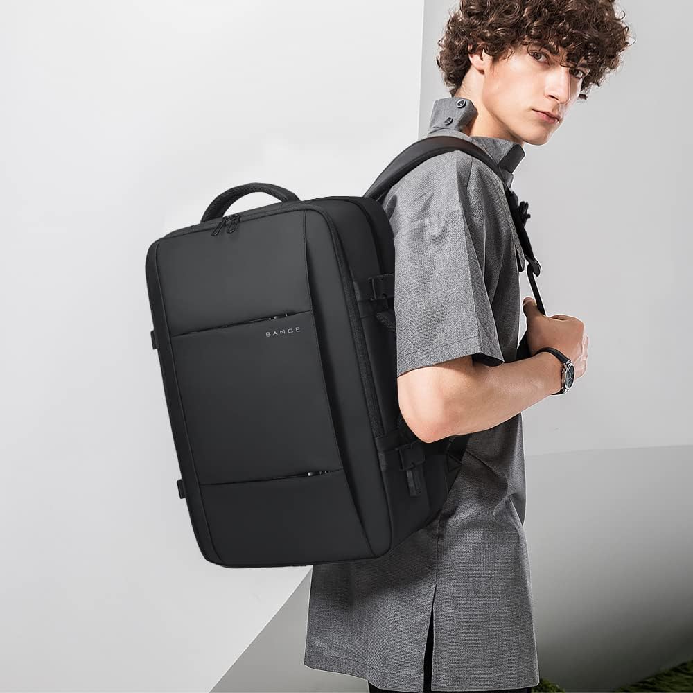 Erweiterbarer 26–45L wasserdichter Reisen-Rucksack mit Laptop-Fach & Duffle-Trage | Brehn