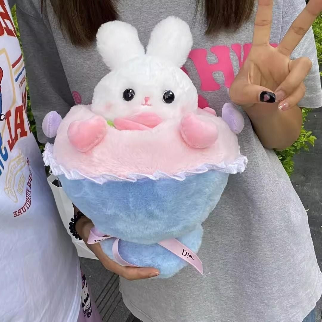 VIvolux | Süße Bunny Liebe Zuneigung Plüschstrauß