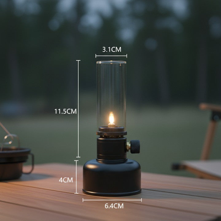 Brehn | Mini Gasflammen-Tischlampe
