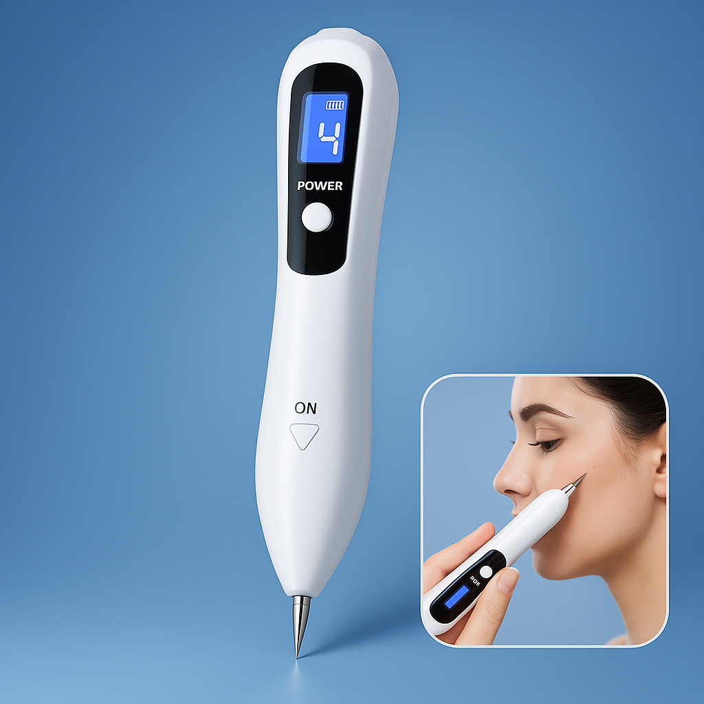 ClearSkinPro Laser Plasma Pen - Nicht-invasiv | zur Entfernung von Sommersprossen, Hautflecken, Punkten, Muttermalen und Tätowierungen zu Hause Brehn