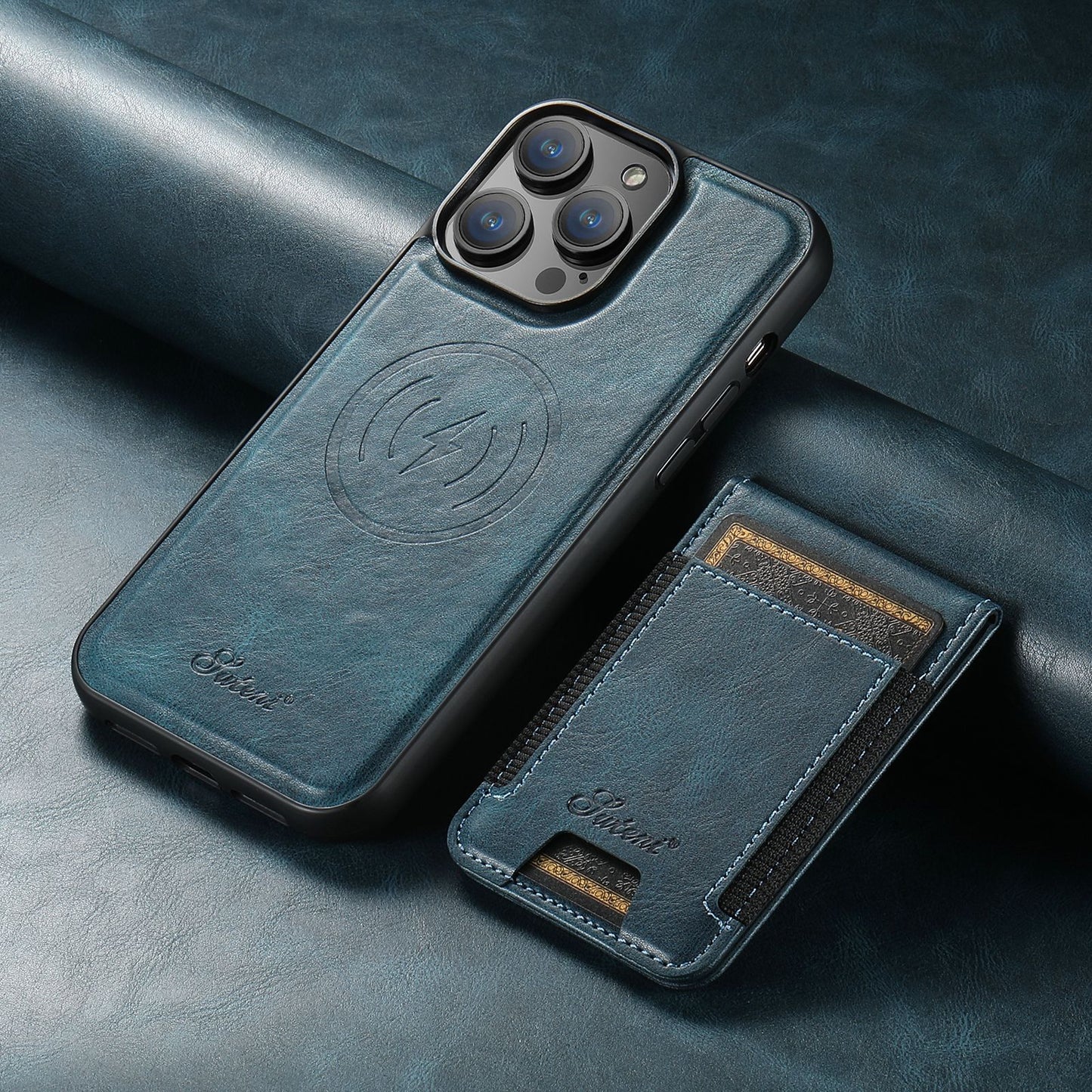 LuxLeather Case - Elegante Leder-Handyhülle mit MagSafe Brehn