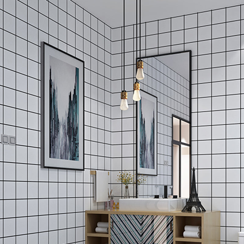 Quadratische Mosaikfliese zum Abziehen und Anbringen für Küche und Bad
