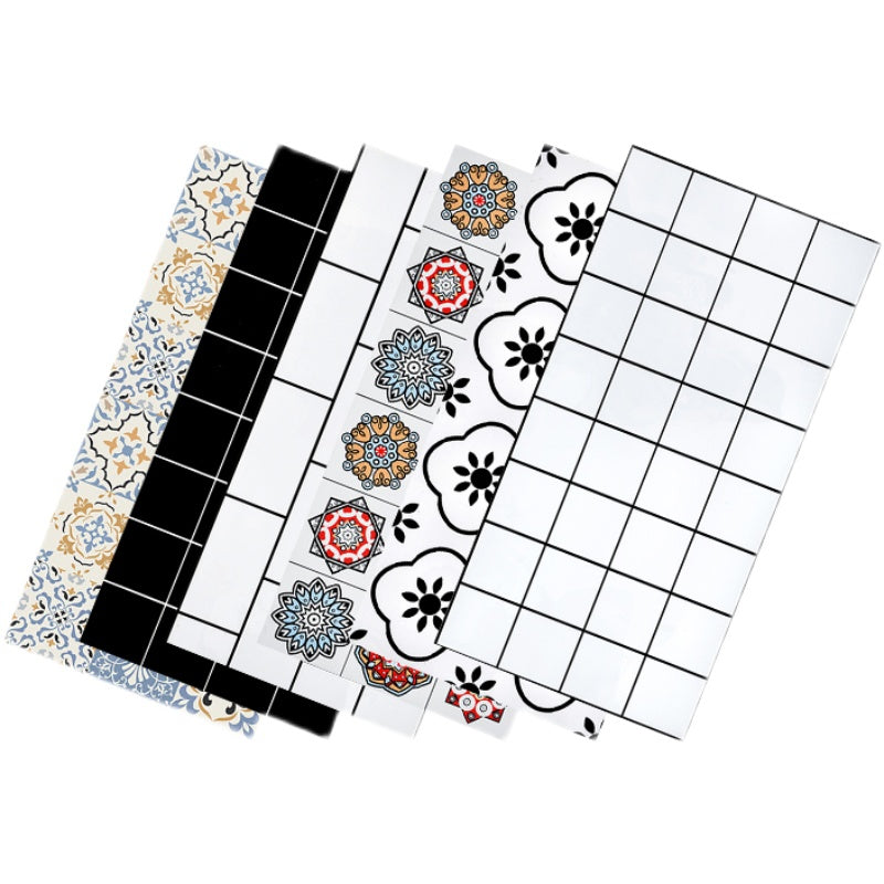 Quadratische Mosaikfliese zum Abziehen und Anbringen für Küche und Bad