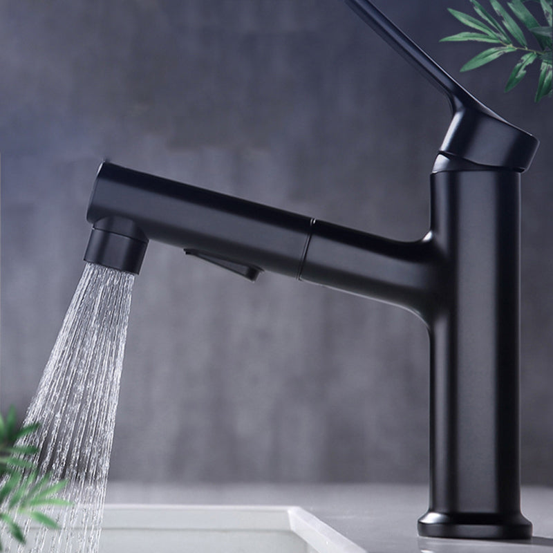 Rundes Vessel Sink Badezimmerarmatur Einfacher Stil Armatur mit Messingmaterial