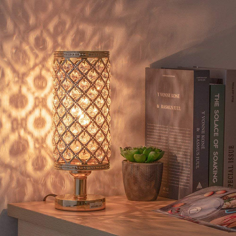 Moderne Kristall Tischlampe | Brehn