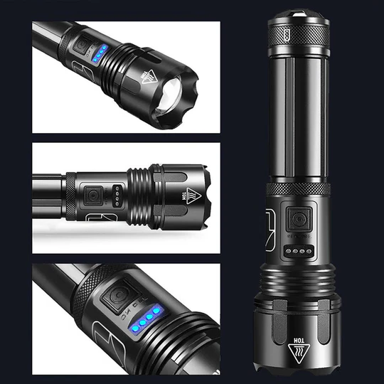Wasserdichte Militär-Laser-Taschenlampe