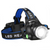 Wiederaufladbare LED-Stirnlampe mit 300 Lumen, Zoomfunktion, taktische Stirnlampe