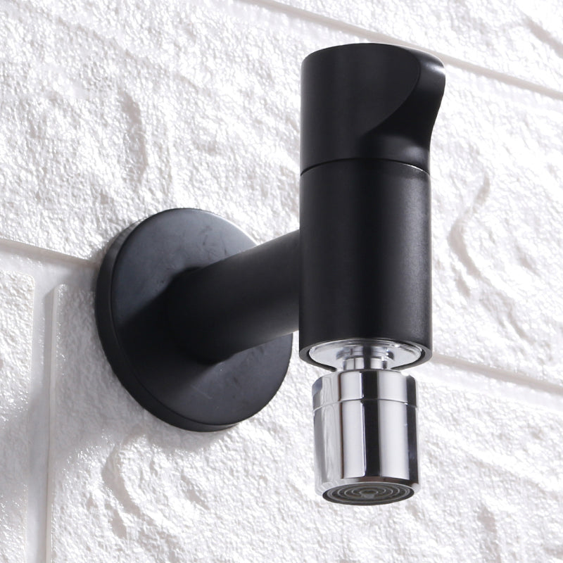 Moderner, wandmontierter Badezimmer-Armaturenknopfgriff aus massivem Messing, rund