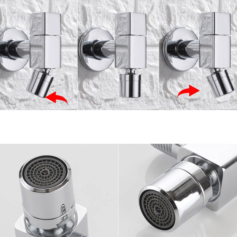 Moderner, wandmontierter Badezimmer-Armaturenknopfgriff aus massivem Messing, rund