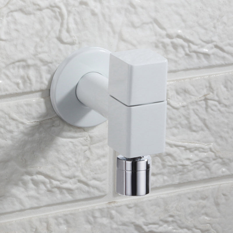 Moderner, wandmontierter Badezimmer-Armaturenknopfgriff aus massivem Messing, rund