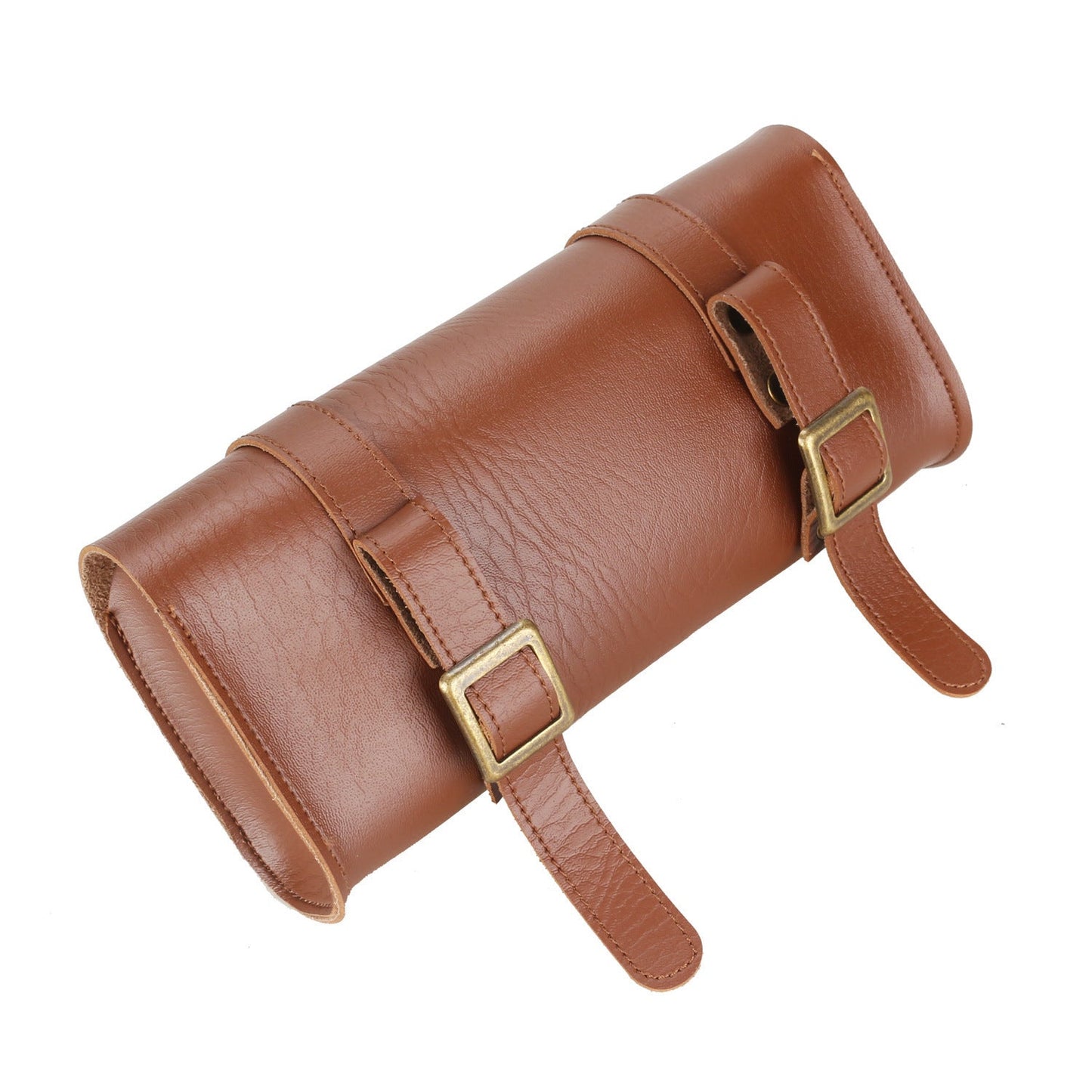 Vintage Leder Werkzeugrolle Fahrrad Lenker Tasche Brehn