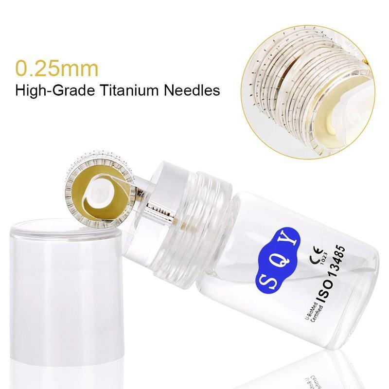 Brehn | Automatisches Mikro-Nadel Derma Roller Derma-Roller -0,25mm Titan-Mikronadel Hautpflege-System