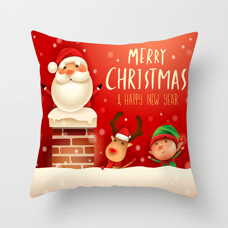 Brehn | Santa Schneemann Kissenbezug