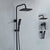 Modern verstellbarer Wasserfluss Duscharmaturen Duscharm Duschanlage an der Wand