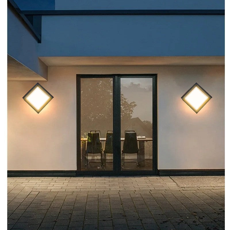 Bewegungsmelder Außen Wandlampe – Modernes Aluminium Design