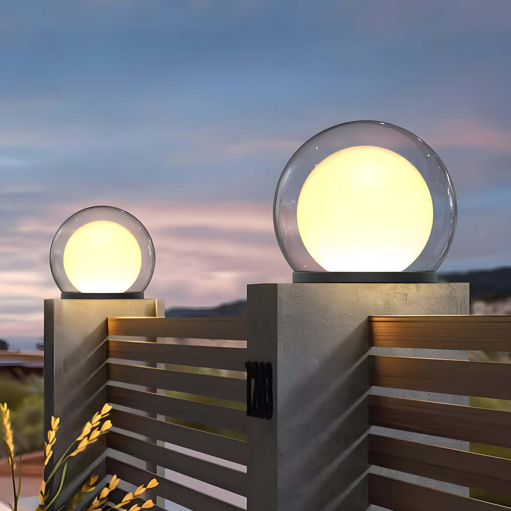 Brehn | Moderne Post Gartenlampe