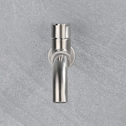 Moderner Stil Wandmontierter Einhebelmischbatterie Wasserhahn für das Badezimmer