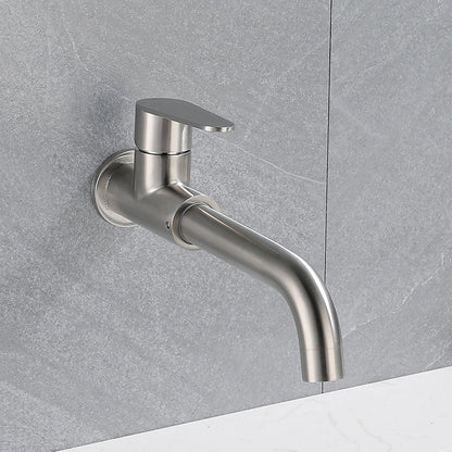 Moderner Stil Wandmontierter Einhebelmischbatterie Wasserhahn für das Badezimmer