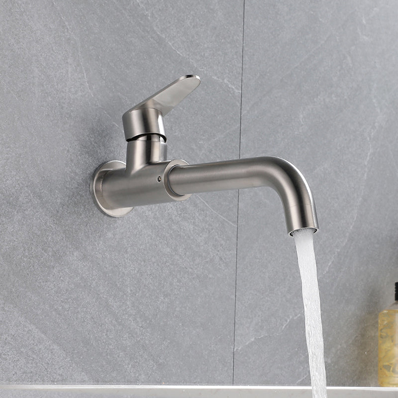 Moderner Stil Wandmontierter Einhebelmischbatterie Wasserhahn für das Badezimmer