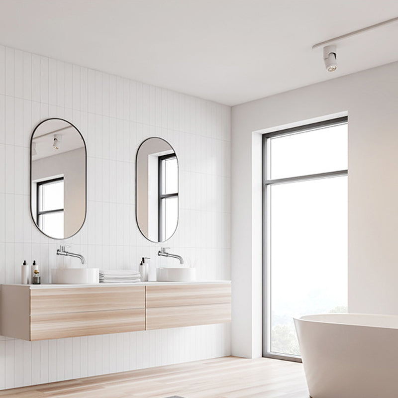 Moderner Stil Wandmontierter Einhebelmischbatterie Wasserhahn für das Badezimmer