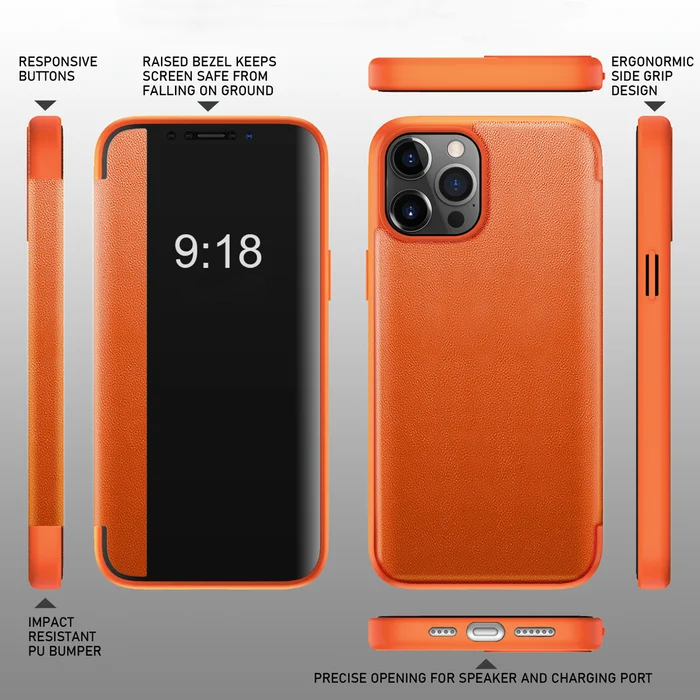 Brehn | FlipCase Transparent Drop Defense Case