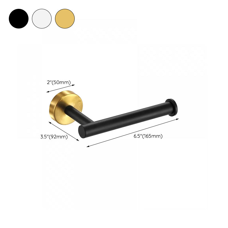 Modernes Badzubehör Set aus gebürstetem Edelstahl verchromt Handtuchstange/Ring & Bademantelhaken