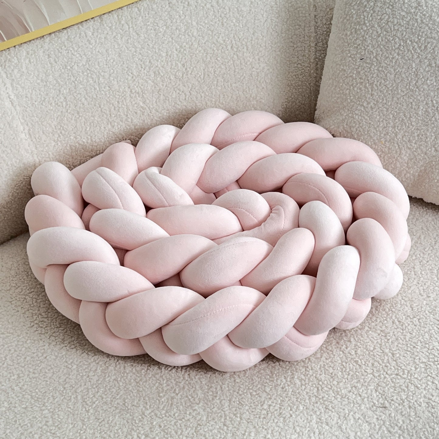 Brehn | WaveCushion - Moderner Waschbarer Bodenkissen mit Geometrie