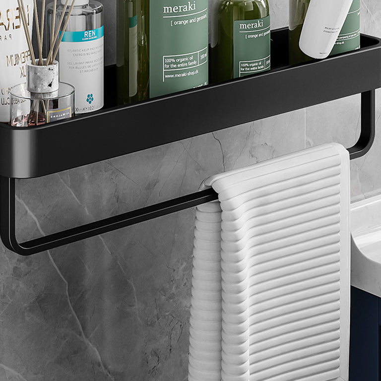 Zeitgenössisches Badezimmer Zubehör Hardware Set Aluminium Badezimmerregal