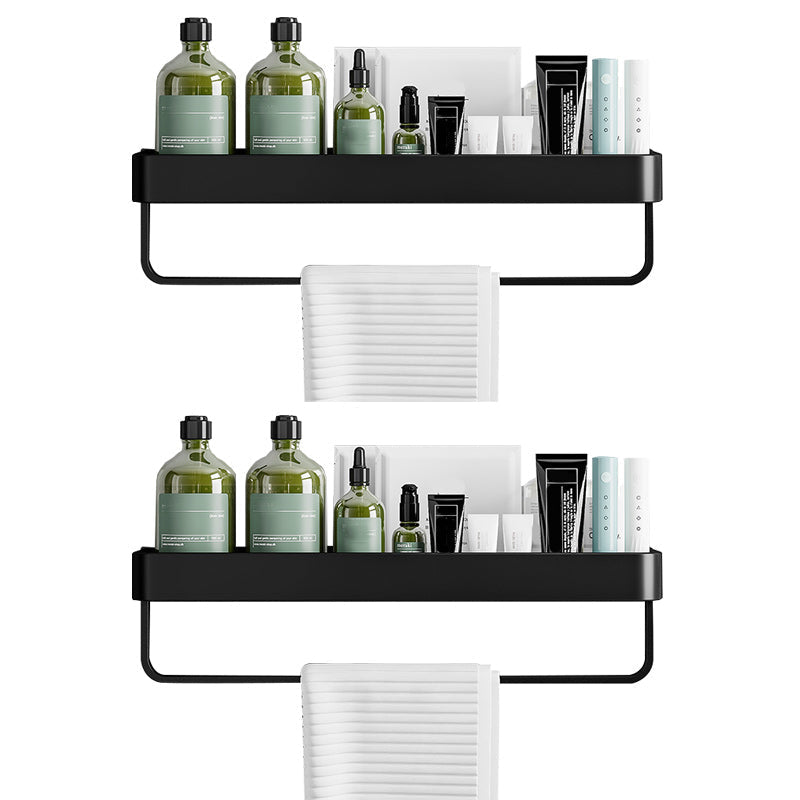 Zeitgenössisches Badezimmer Zubehör Hardware Set Aluminium Badezimmerregal