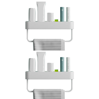 Zeitgenössisches Badezimmer Zubehör Hardware Set Aluminium Badezimmerregal