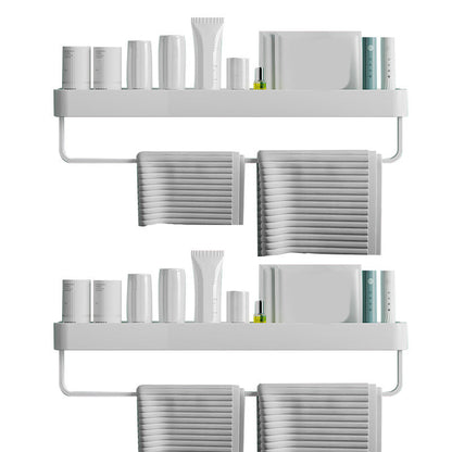 Zeitgenössisches Badezimmer Zubehör Hardware Set Aluminium Badezimmerregal