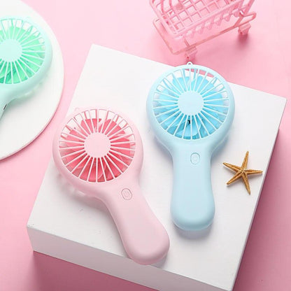 Kompakter USB Mini Ventilator - Einstellbare Geschwindigkeiten, Ultra-Leiser Betrieb für Zuhause & Büro | Brehn