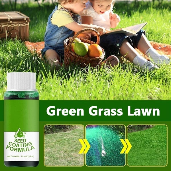 Gras Sprüher | Lasse dein Rasen schneller wachsen | Brehn