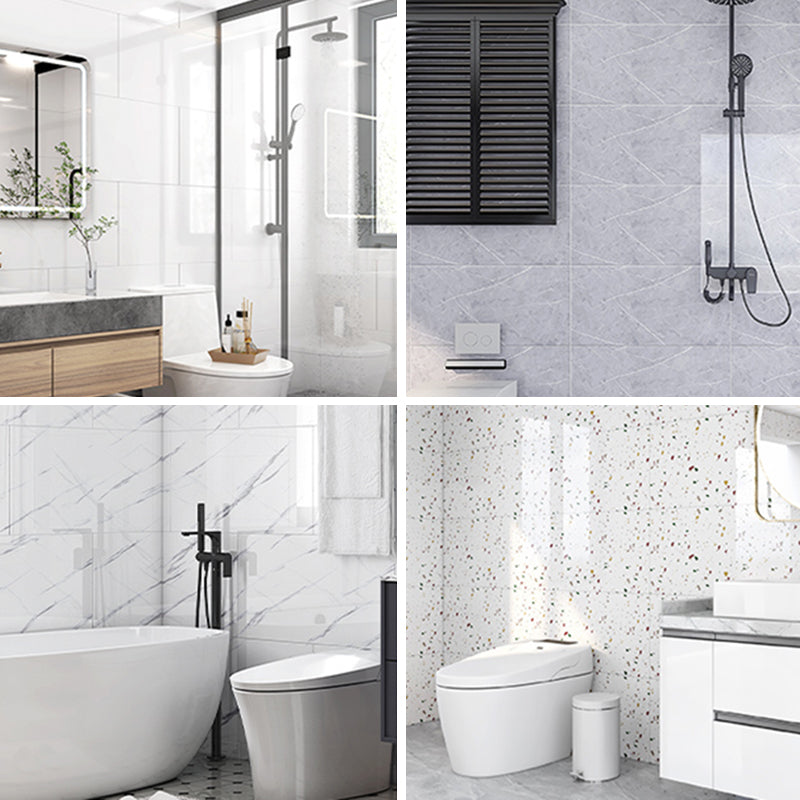 Einzeltile Peel and Stick Spritzschutz Moderner Stil Badezimmer Peel and Stick Spritzschutz