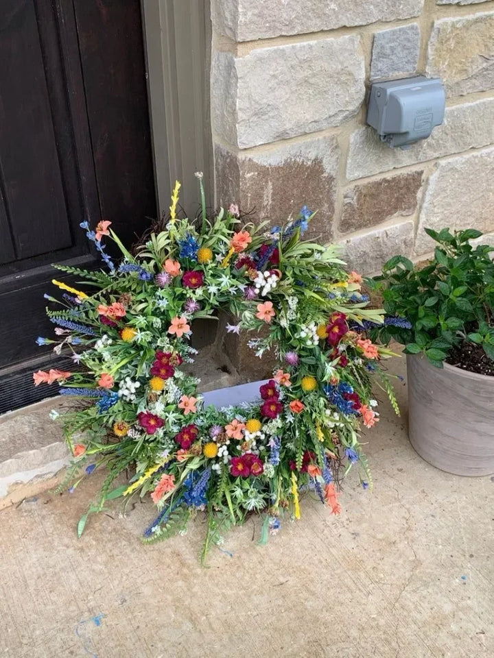 Brehn | Handgemachter Texas Wildblumenkranz