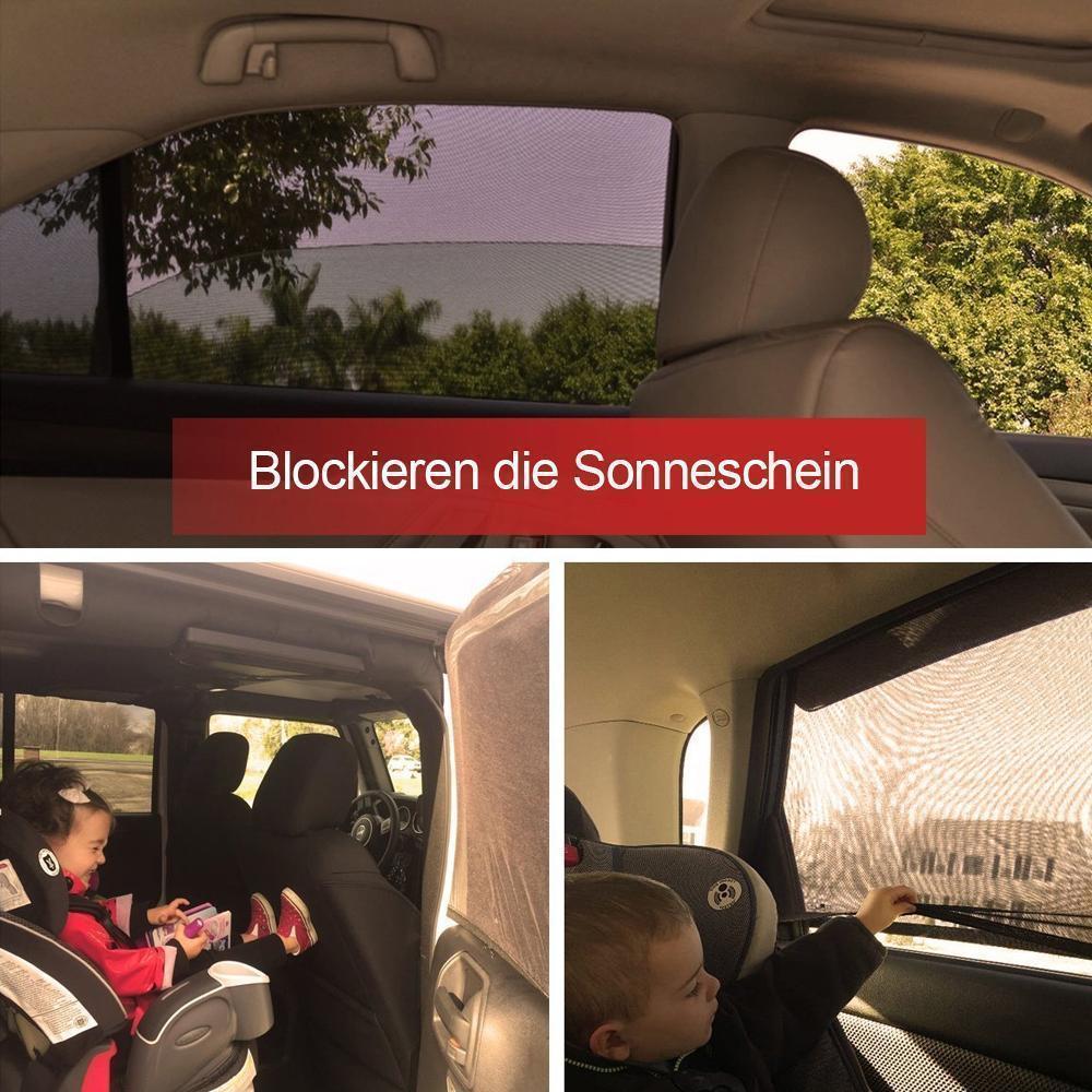 Brehn | Auto-Seitenfenster-Schatten, 1 Paar/ 2 Packungen