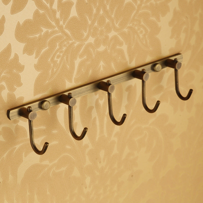 Gebrauchte Messing traditionelle Badezimmer Set mit Badregal/Papierhalter & Handtuchstange