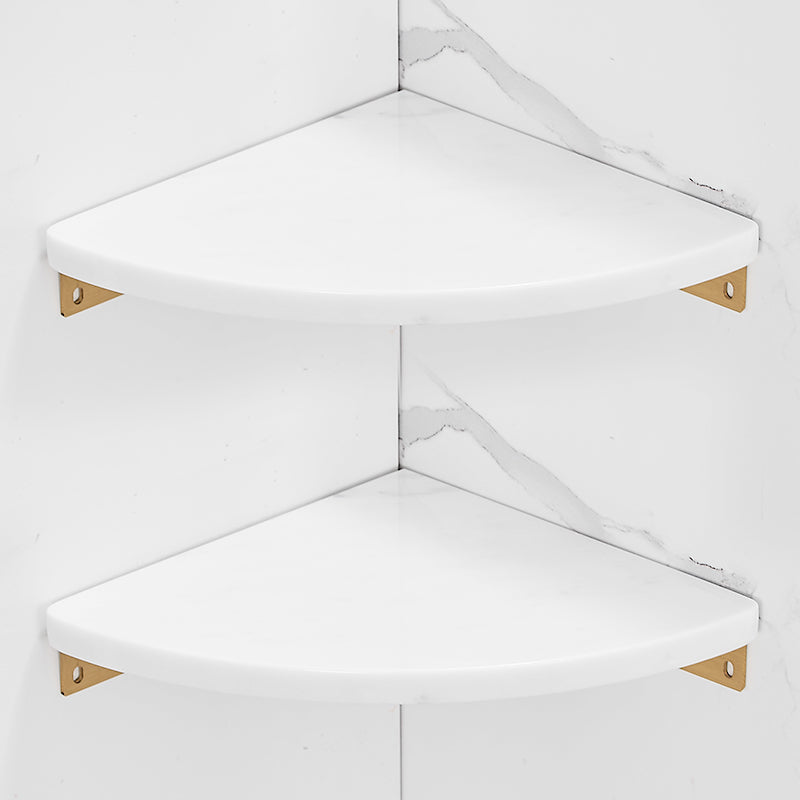 Gebürstetes Messing Badezimmer Zubehör Set Metall & Marmor Badezimmer Hardware Set mit Badewannenregal