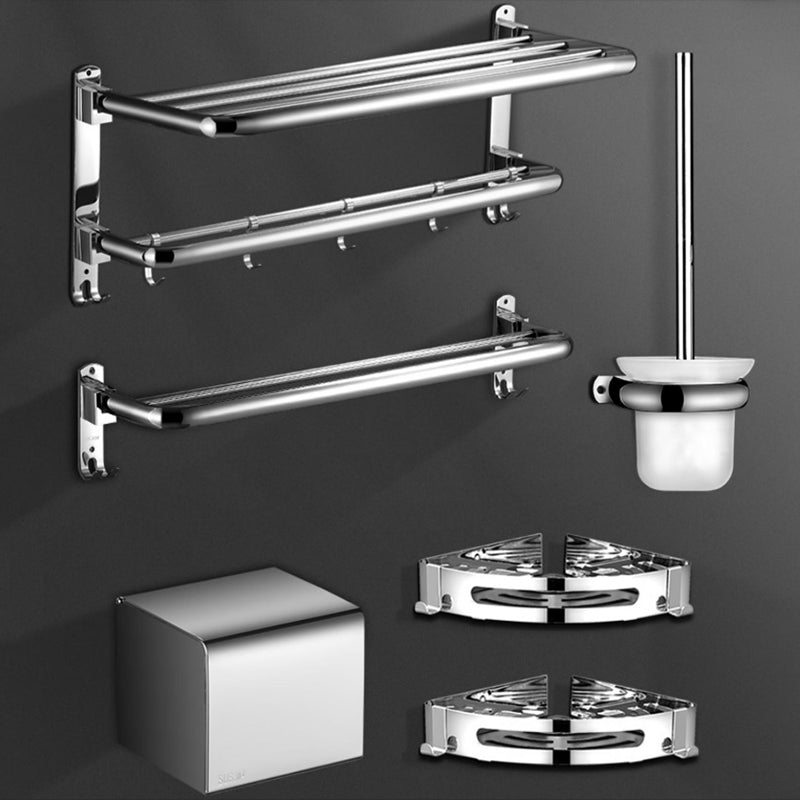 Modern Edelstahl Handtuchstange Badezimmerregal Badezimmerzubehör Set