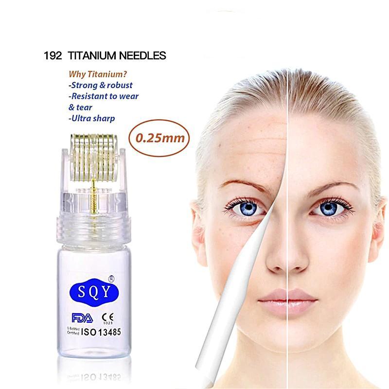 Brehn | Automatisches Mikro-Nadel Derma Roller Derma-Roller -0,25mm Titan-Mikronadel Hautpflege-System