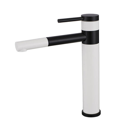 Moderner Beckenarmatur Edelstahl Einhebel Niedriger Auslauf Pull-Down Beckenarmatur