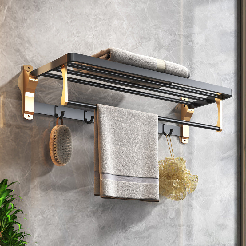 Schwarz & Messing Badezimmer Set Moderner Stil Badezimmeraccessoires Als Einzelstück Oder Im Set