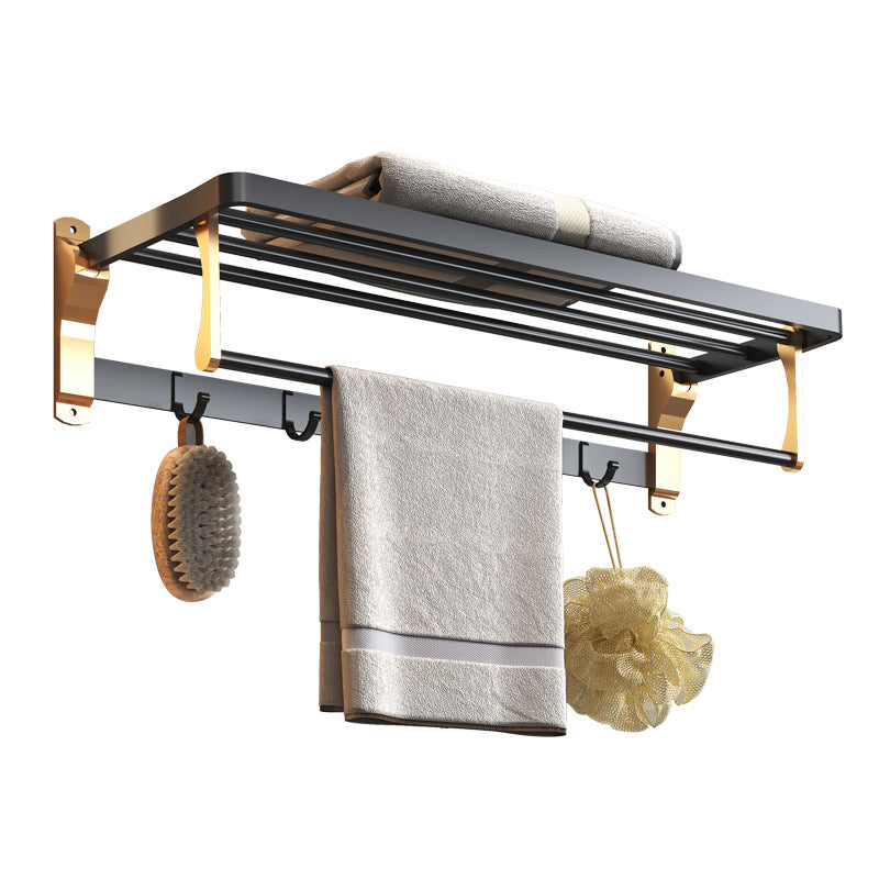 Schwarz & Messing Badezimmer Set Moderner Stil Badezimmeraccessoires Als Einzelstück Oder Im Set