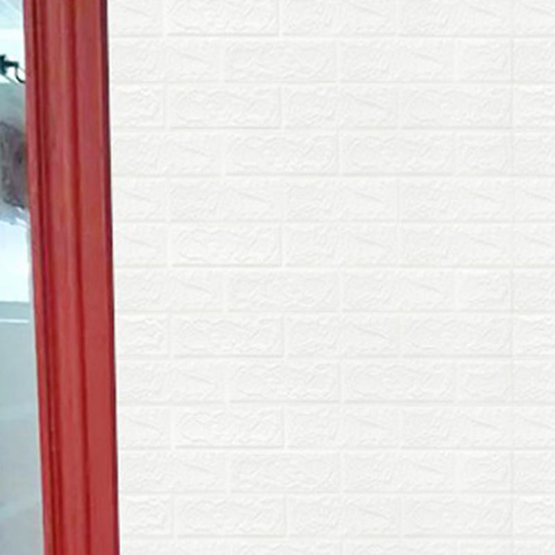PVC Wandverkleidung Glatte Wand Innen 3D Wohnzimmerpaneele Set von 2