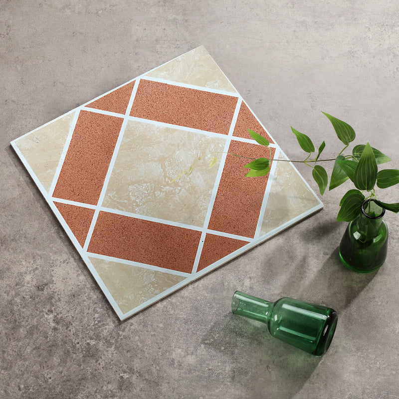 Peel and Stick PVC-Bodenmatte mit Diamantoptik