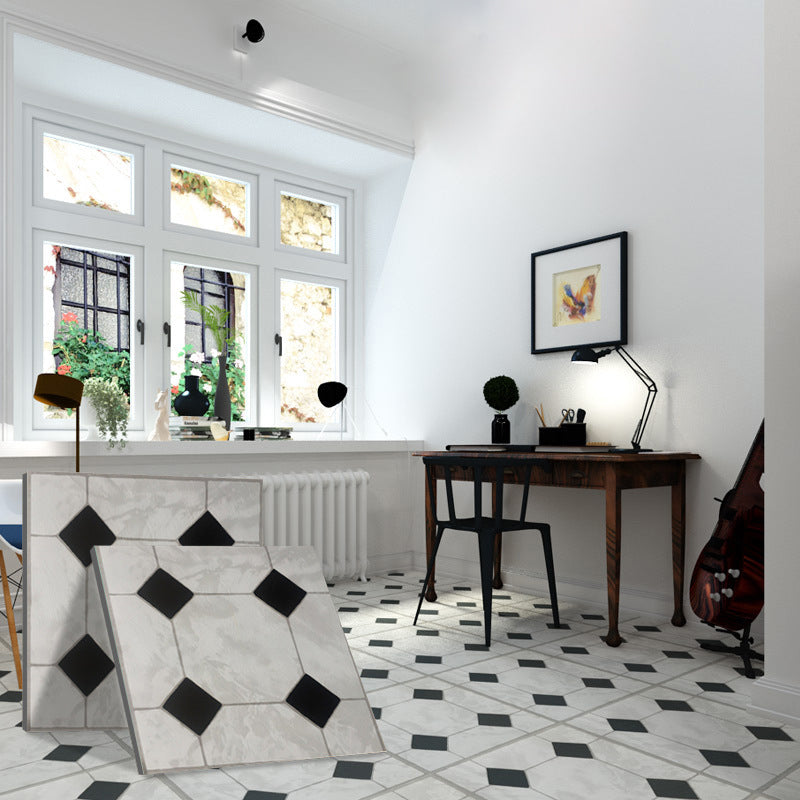 Peel and Stick PVC-Bodenmatte mit Diamantoptik
